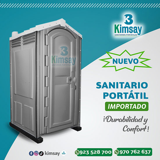 baños portatiles - Expertos en fibra de vidrio - Kimsay